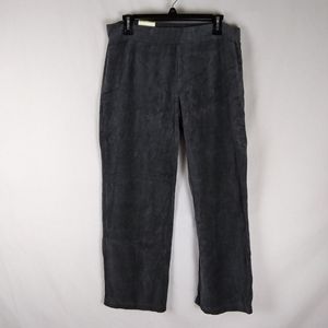 Style & Co. Charcoal HTR Straight Leg Petite Pants - Women's Large Petite